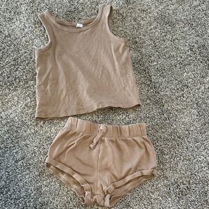 Colored Organics Leni tank and Havana shorts